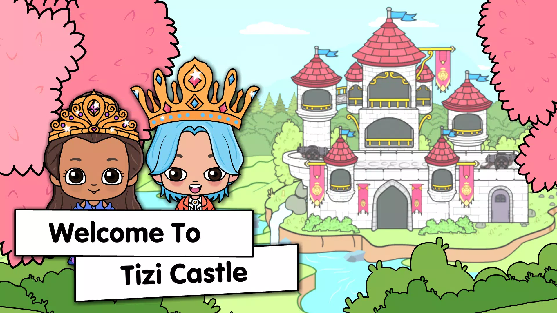 Tizi Town Princess Castle Game Скриншот 1