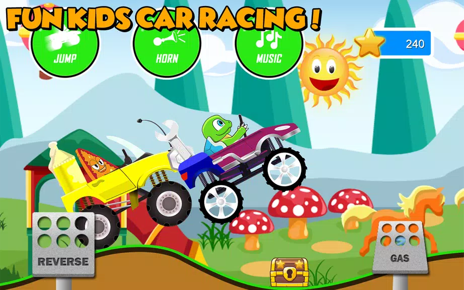 ภาพหน้าจอ Fun Kids Car Racing Game 1