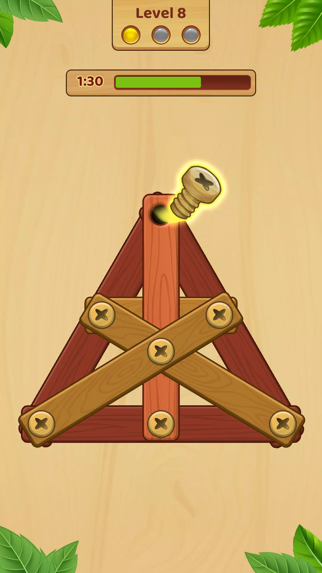 Screenshot Wood Screw: Nuts And Bolts 1