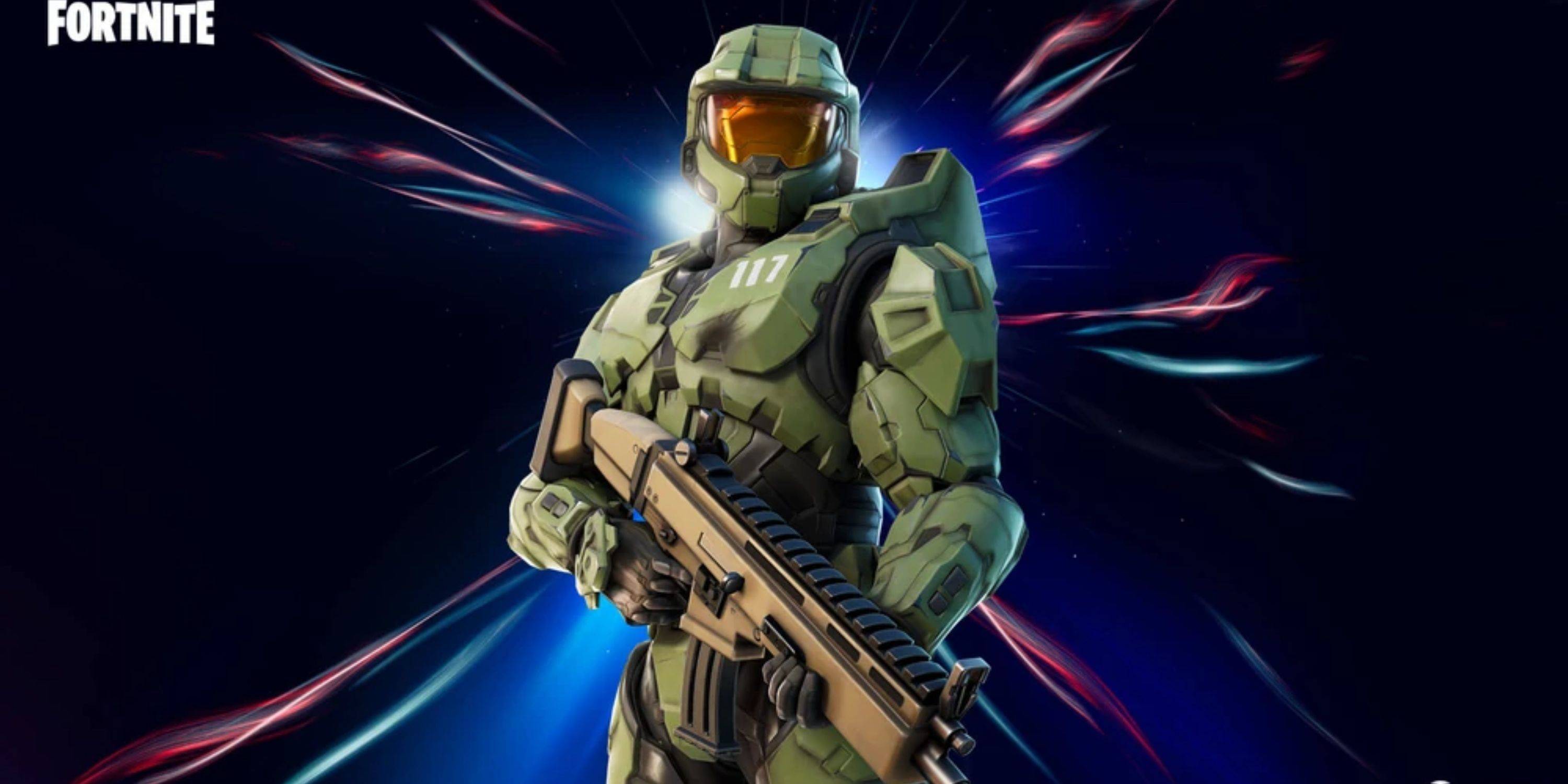 Master Chief Lands in Fortnite with Matte Black Style