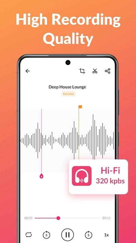 Voice Recorder & Voice Memos zrzut ekranu 3