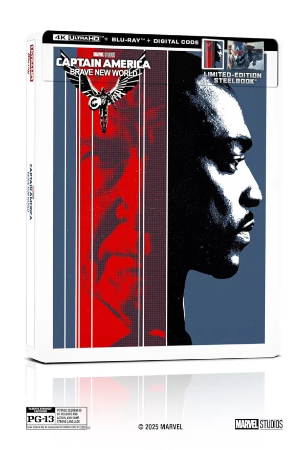 Captain America: Brave New World Now Available for Preorder on 4K, Blu-ray