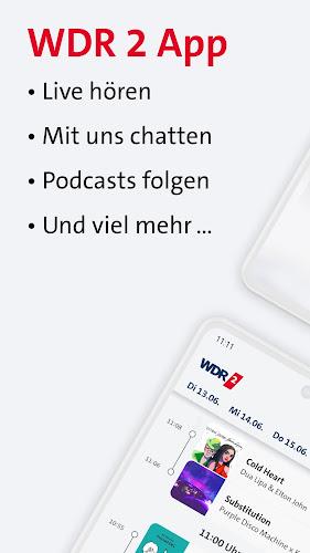 WDR 2 - Radio zrzut ekranu 1