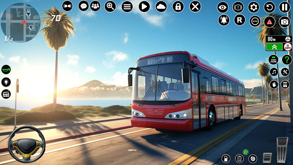 Screenshot Indian Bus Driver: Bus Game 1