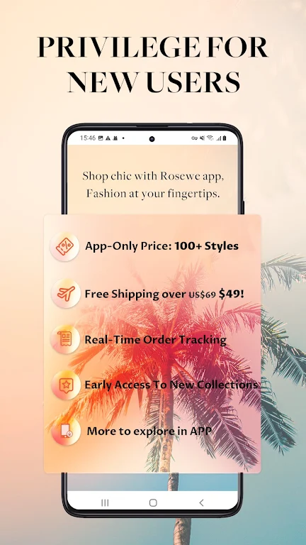 Rosewe-Online Shopping स्क्रीनशॉट 4