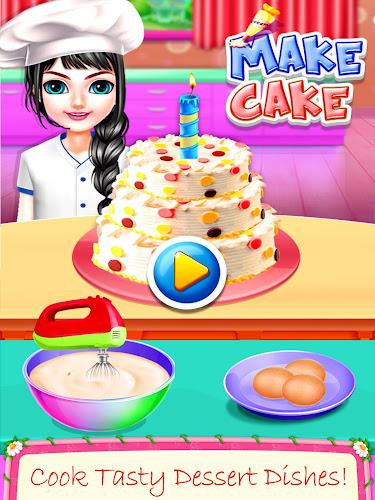 Real Cake Making Bake Decorate Screenshot 1