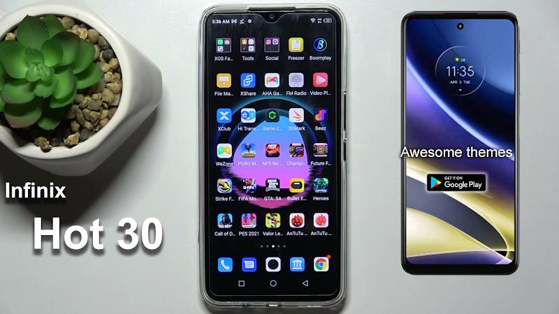 Infinix Hot 30 Launcher:Themes экрана 2