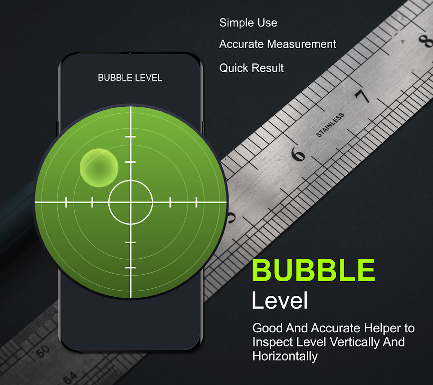 ภาพหน้าจอ Spirit level - Bubble level 2