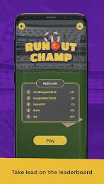 Run Out Champ: Hit Wicket Game ekran görüntüsü 1