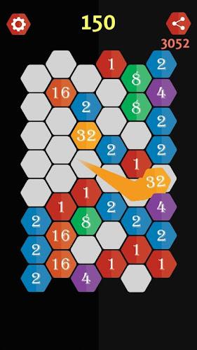 ภาพหน้าจอ Connect Cells - Hexa Puzzle 1