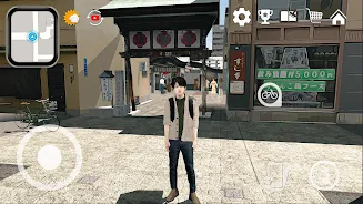 Delivery Food Sim- Japan Osaka экрана 3