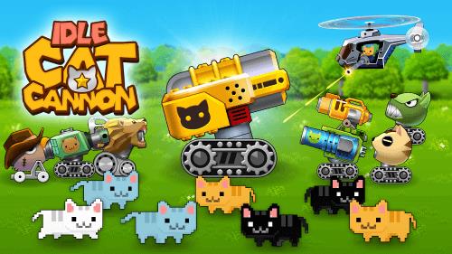 Idle Cat Cannon Скриншот 2