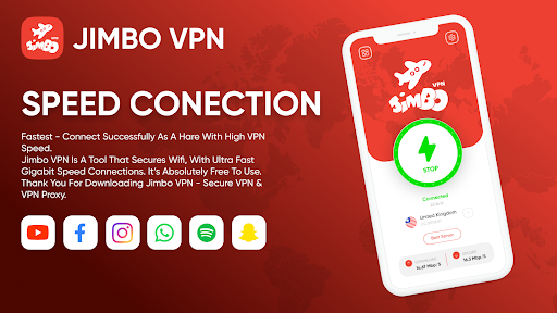 Jimbo VPN 스크린 샷 3