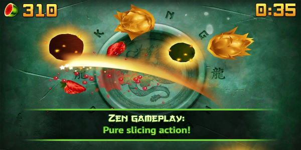 Fruit Ninja Classic zrzut ekranu 1