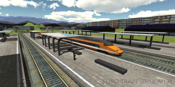 Euro Train Simulator 2 Capture d’écran3