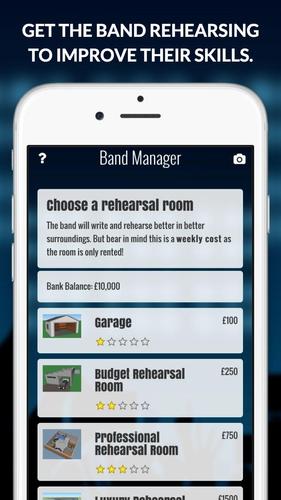 Superstar Band Manager captura de pantalla 2