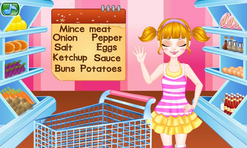 Game Cooking Burger and Fries屏幕截圖1