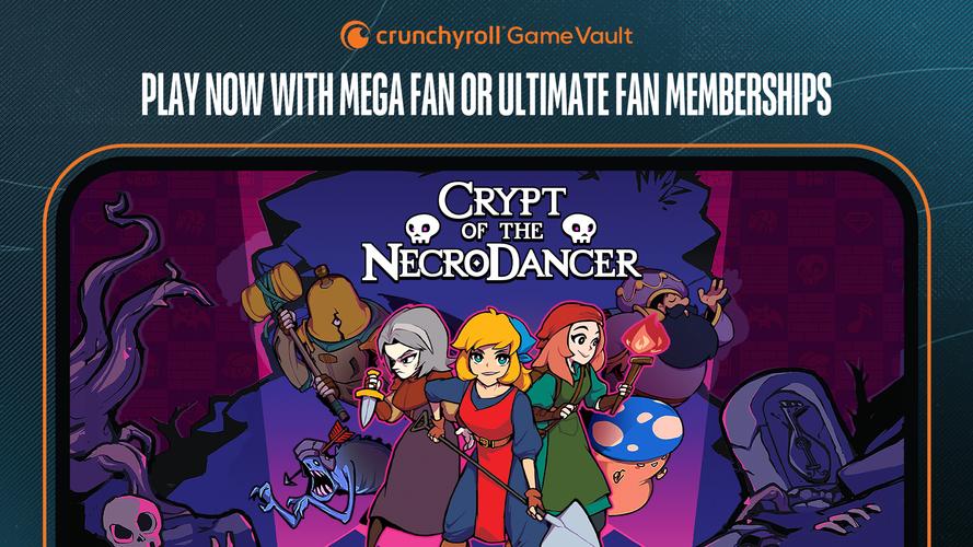 Crunchyroll: NecroDancer экрана 1
