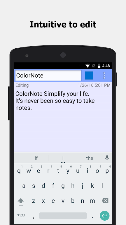 ColorNote ekran görüntüsü 3