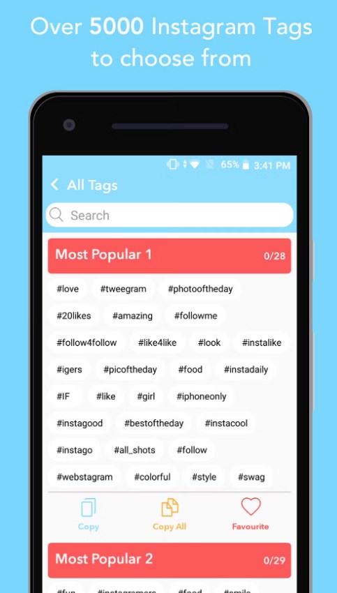 Hashtags - for likes for Insta 스크린 샷 3