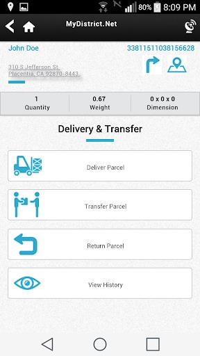 MyDistrict Delivery app स्क्रीनशॉट 4