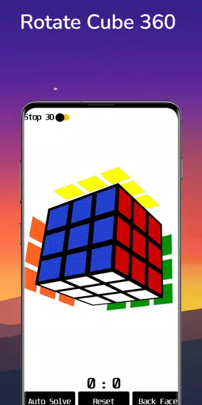 Rubik’s Cube Solver - 3D Cube Screenshot 1