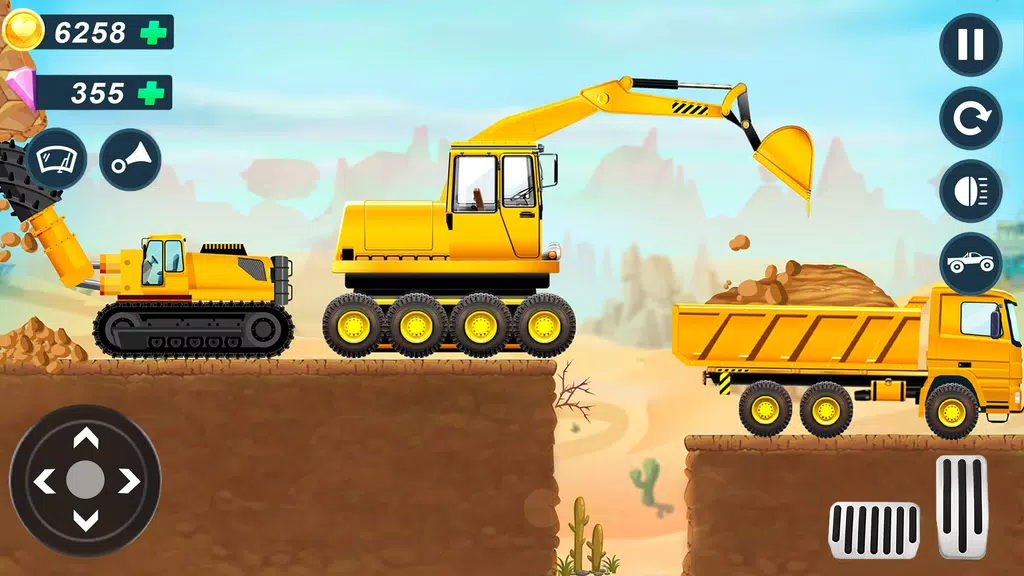 JCB Construction Truck Games屏幕截圖2