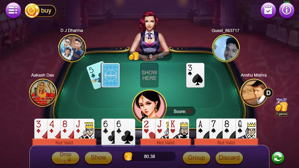 Rummy Moment屏幕截圖2