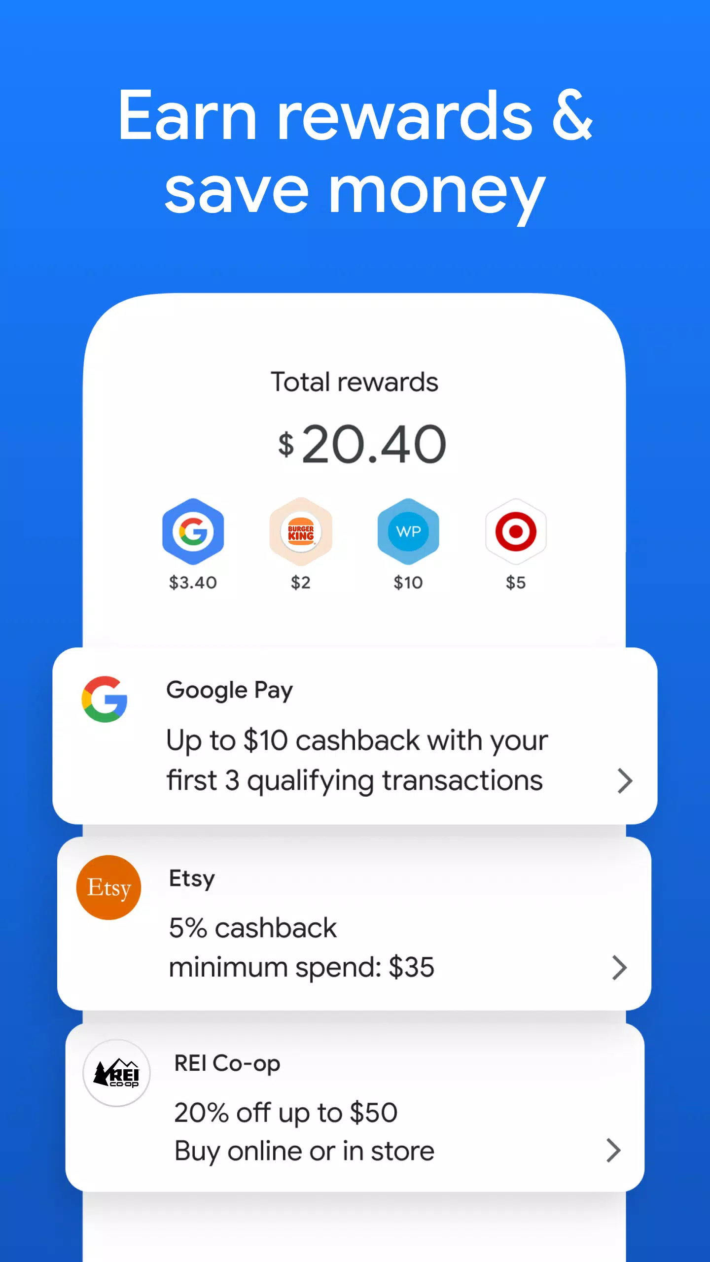 Google Pay: Save and Pay屏幕截圖2
