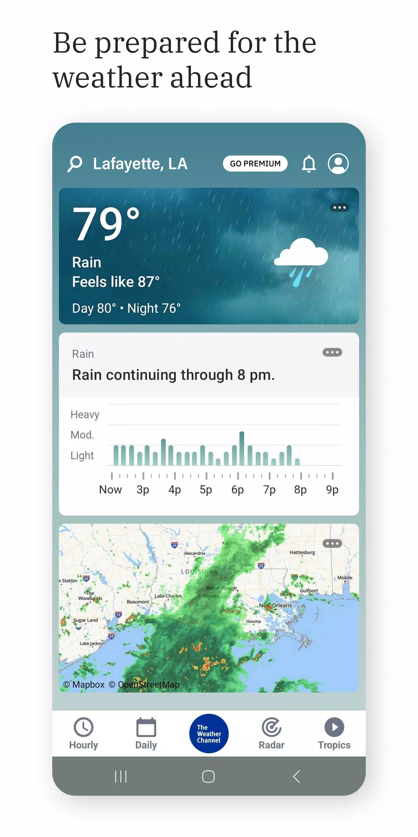 The Weather Channel 스크린 샷 2