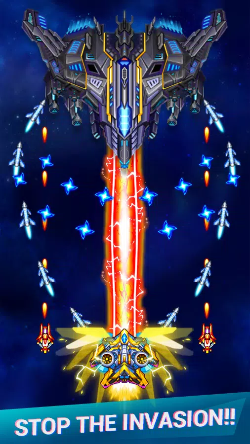 Galaxy sky shooting Screenshot 2