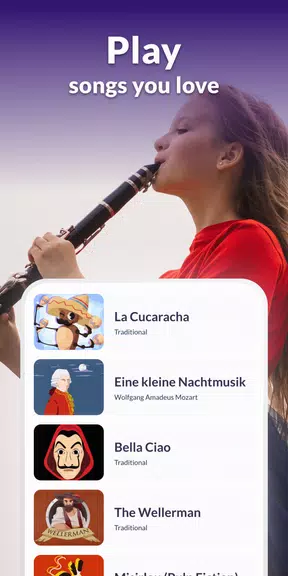 ภาพหน้าจอ Clarinet Lessons - tonestro 3