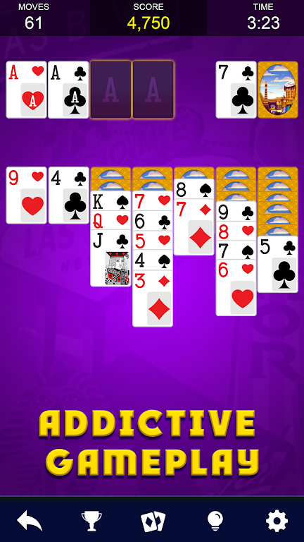 Solitaire Vegas स्क्रीनशॉट 4