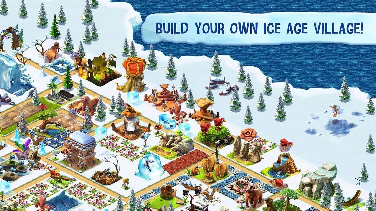 Ice Age Village экрана 2