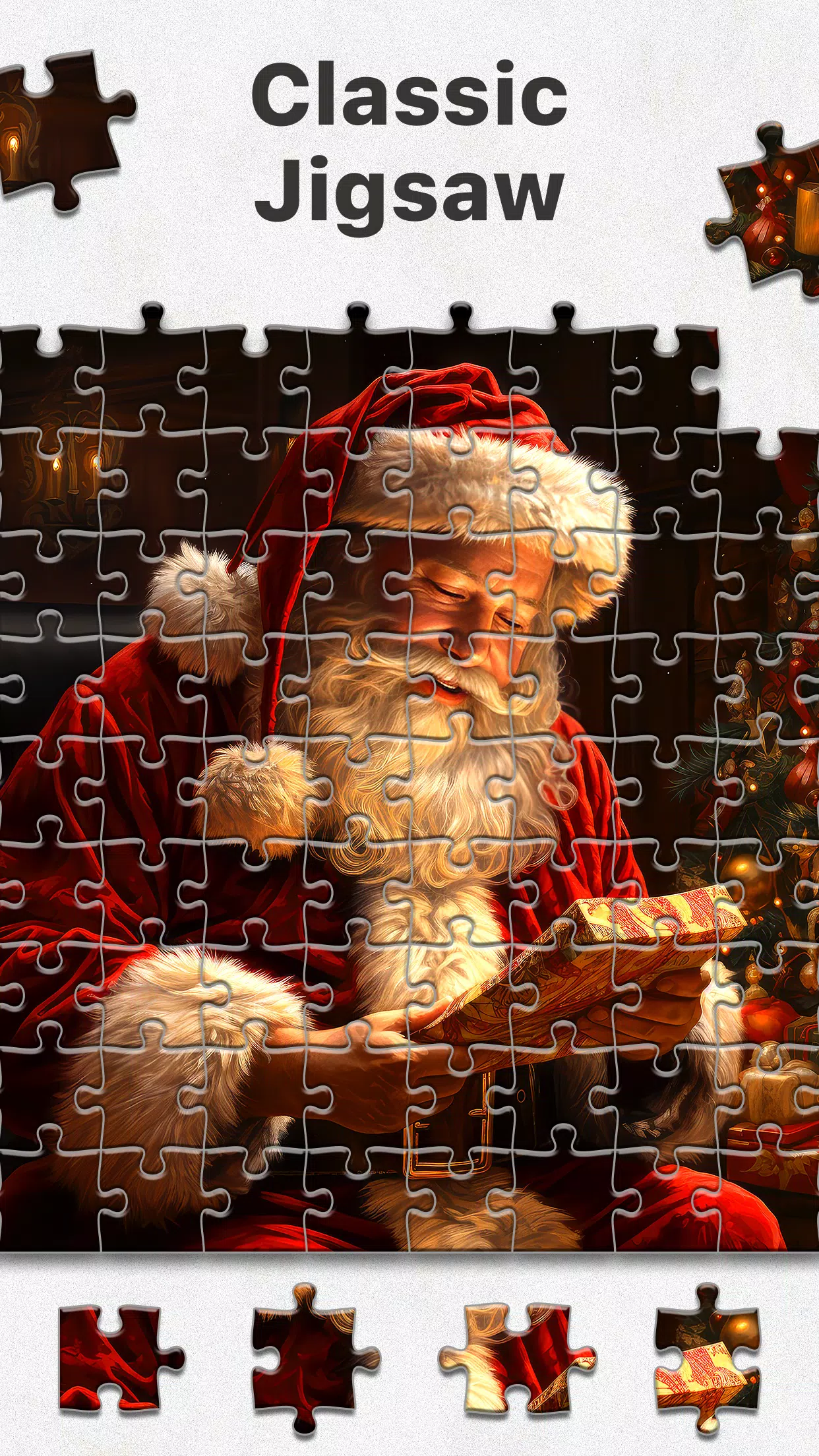 ภาพหน้าจอ Christmas Jigsaw - Puzzle Game 1