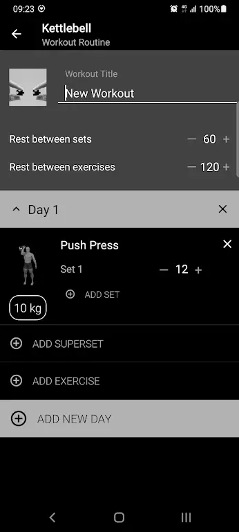 Kettlebell Home Workout Screenshot 1