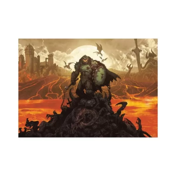 Doom Art Print