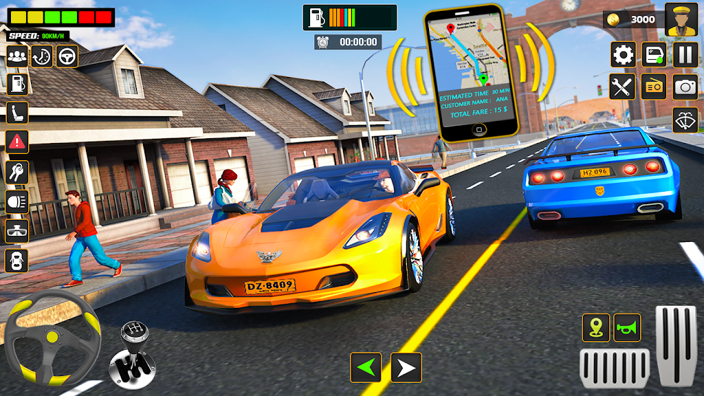 City Cab Driver Car Taxi Gamesスクリーンショット2