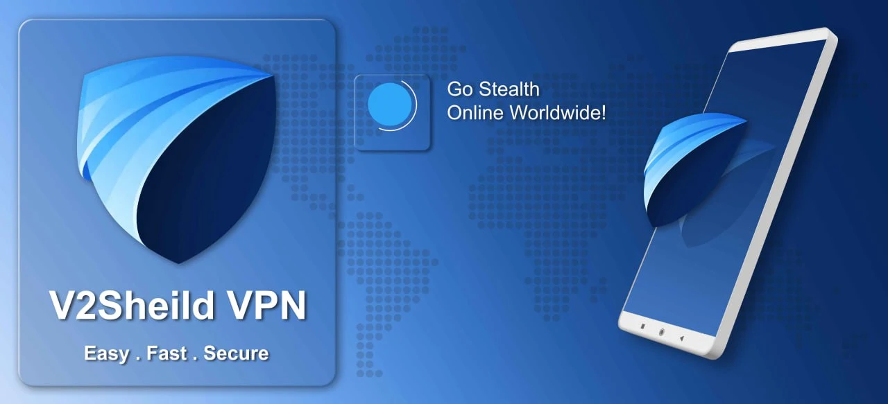 ภาพหน้าจอ V2shield VPN: fast & private 3