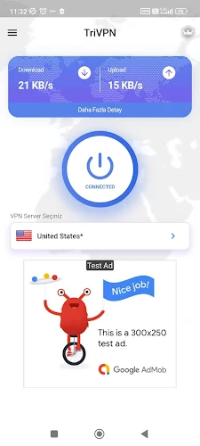 Tri VPN - Fast & Secretスクリーンショット1