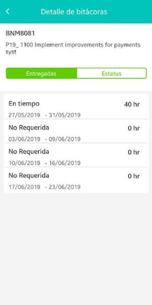 App del Consultor屏幕截圖2