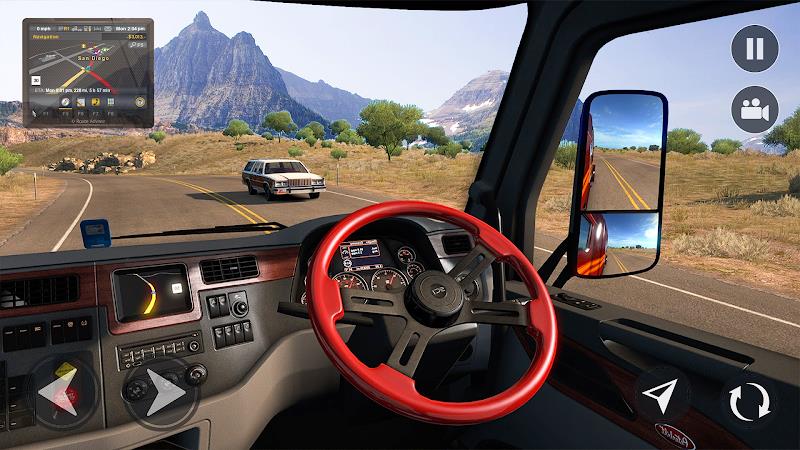 American Truck Driving Games zrzut ekranu 2