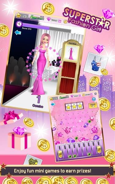 Superstar Fashion Girl Captura de pantalla 2