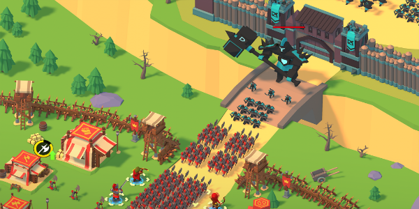 Idle Siege: War Tycoon Game Screenshot 2