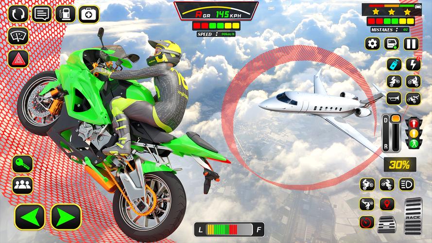 GT Bike Stunt Bike Racing Game应用截图第1张