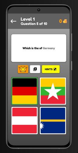 Flags Quiz - Guess The Flags 스크린 샷 2