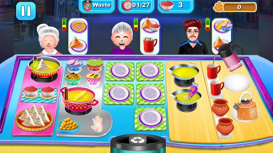 Gujarati Food Cooking Games应用截图第2张