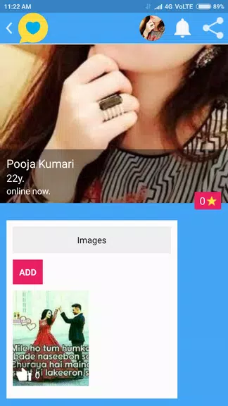 Indian Girls Chat captura de pantalla 2