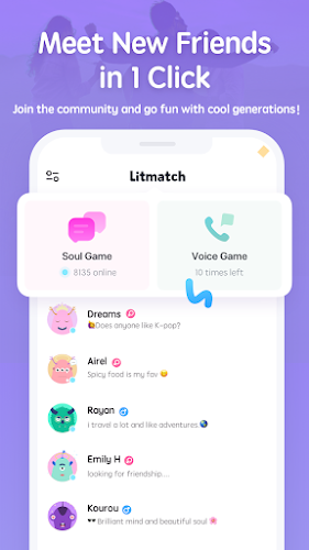 Litmatch—Make new friends Capture d’écran1