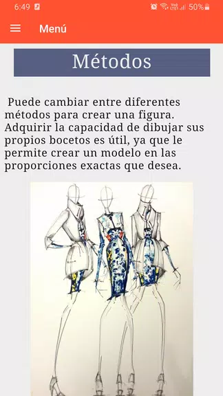 Curso de diseño de moda Screenshot 3